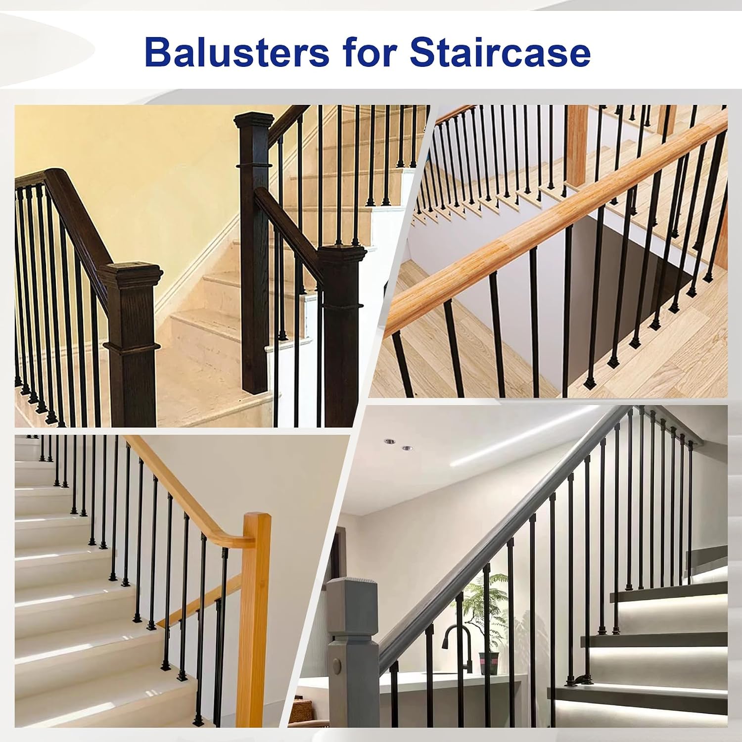 Detalle 2 de Sidasu Iron Balusters 44-inch
