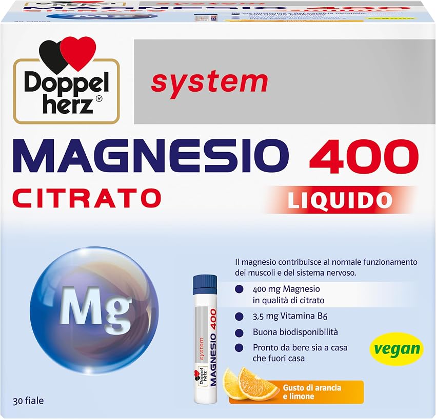 Thumbnail 1 de Doppelherz MAGNESIUM 400 LIQUID 30 frascos bebibles
