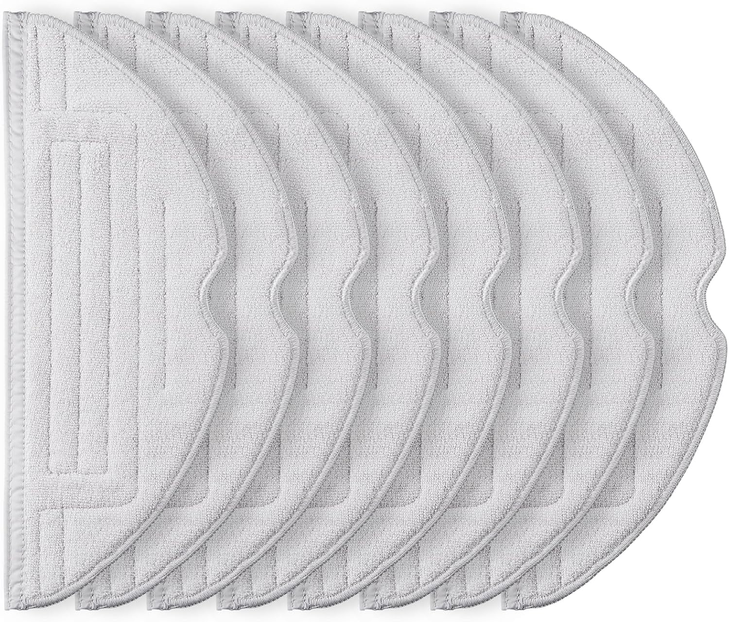 Detalle de Alloytool S8 Cleaning Cloths, set van 8 microvezeldoeken met zilverionen voor Roborock S7/S8