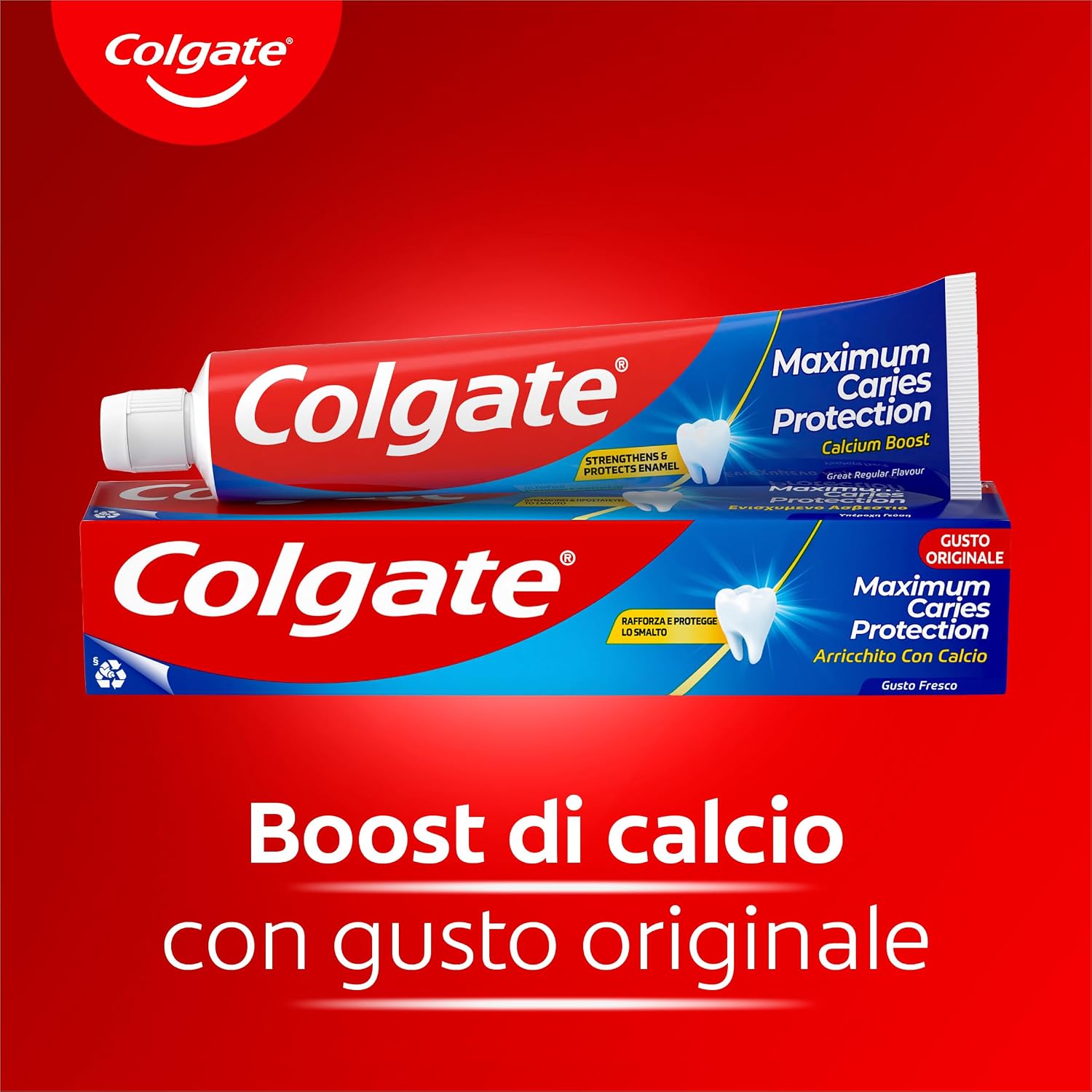 Thumbnail 1 de Colgate Dentifricio Maximum Caries Protection 12 x 75 ml