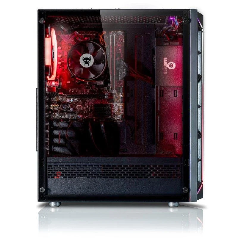 Detalle 2 de BEASTCOM Q3 Essential: PC Sobremesa con Ryzen 5, 16 GB RAM, 1 TB SSD y Vega 11 – Windows 11 Pro