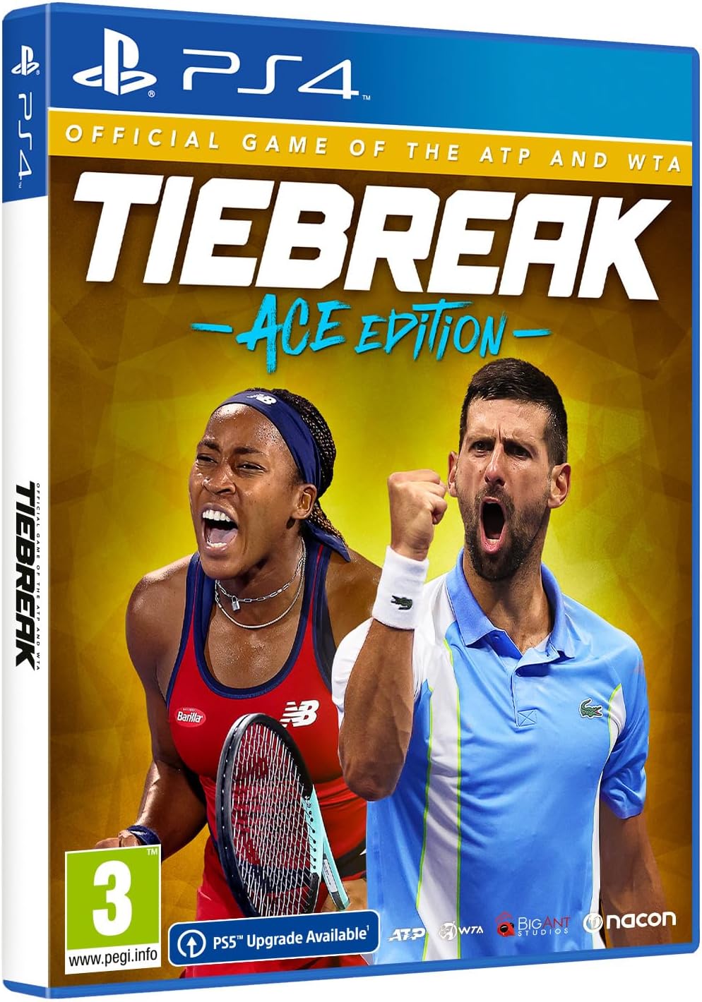 Detalle de Tiebreak : Official game of the ATP/WTA sur Nintendo Switch