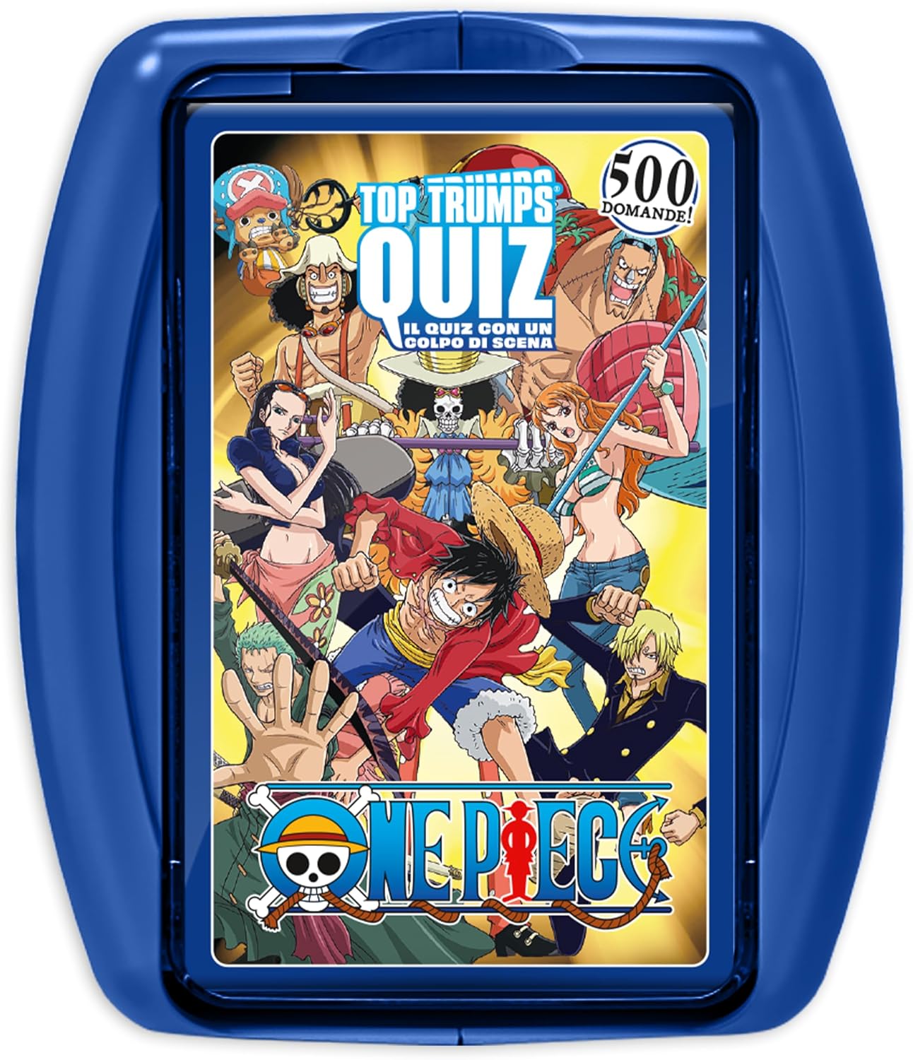 Detalle de Top Trumps One Piece: Quiz di curiosità — Gioco di carte quiz per viaggi e serate familiari