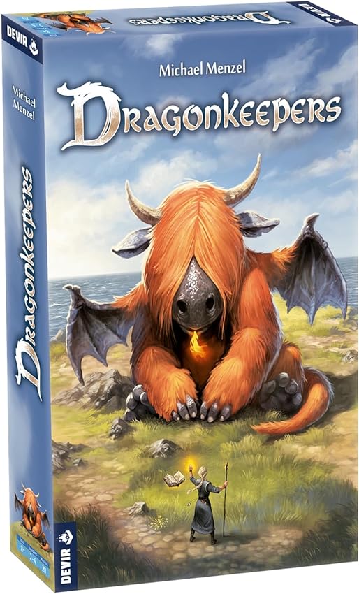 Detalle de Devir Dragonkeepers: juego de mesa para cría dragones de 8+ años