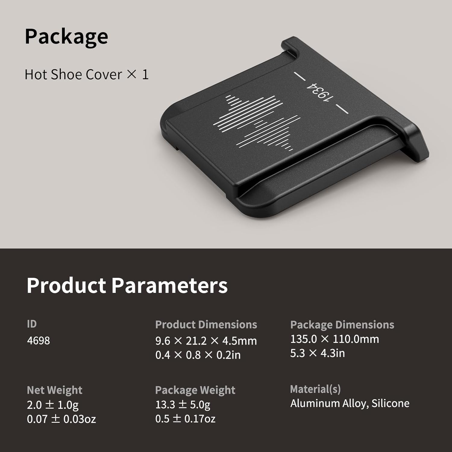 Thumbnail 6 de SMALLRIG Hot Shoe Cover für FUJIFILM