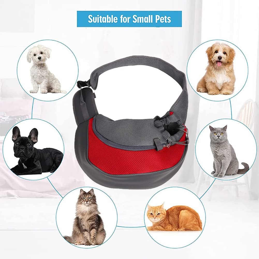 Detalle 2 de Pet sling carrier with hand free strap 45 x 13 x 28cm
