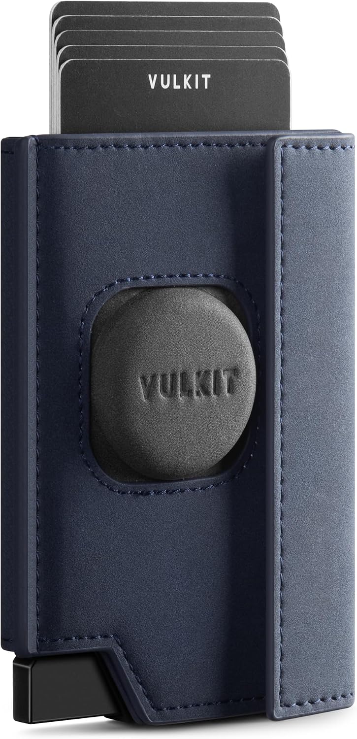 Detalle de VULKIT Mens Card Holder with Airtag Cover