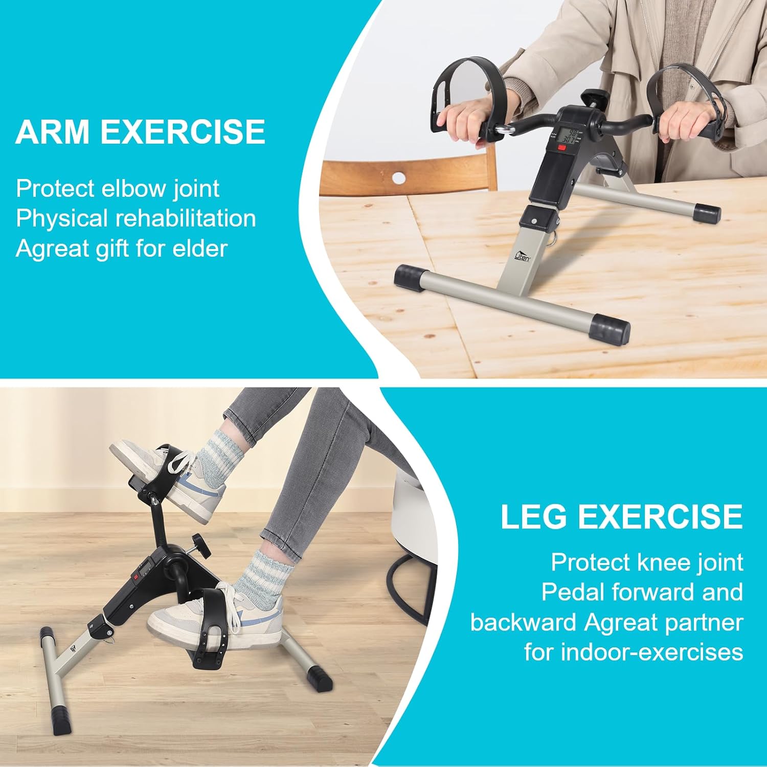 Thumbnail 4 de Uten Pedal Exerciser: Under Desk Mini Exercise Bike