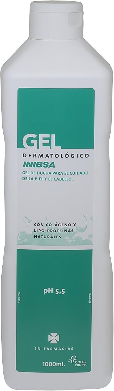 Thumbnail 5 de INIBSA Gel de baño dermatológico (pack 2 x 1 L) para cuidado de piel y cabello
