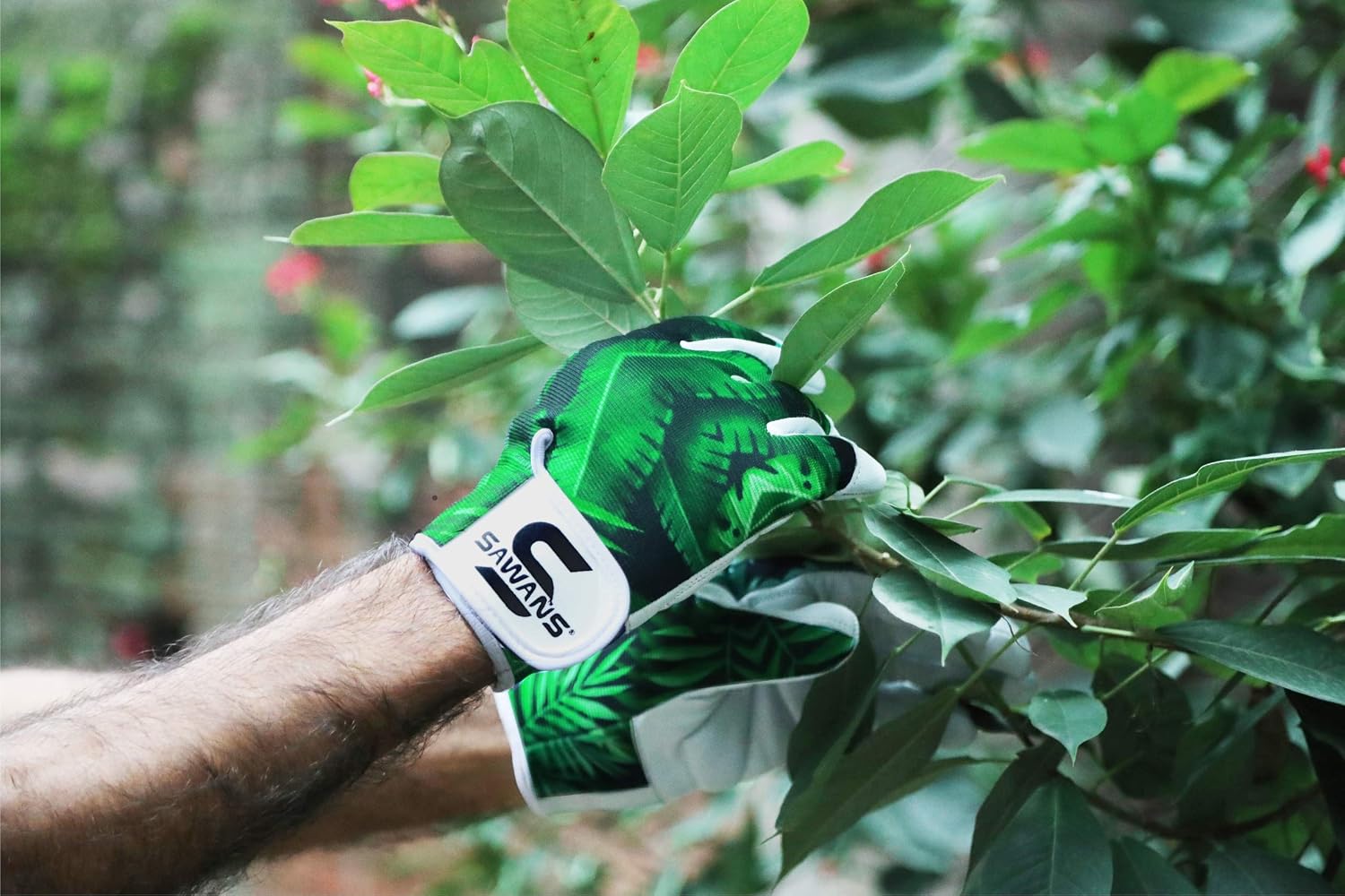 Thumbnail 6 de Leather Gardening Gloves Goatskin for Gardeners, Thorn Proof Short Length L