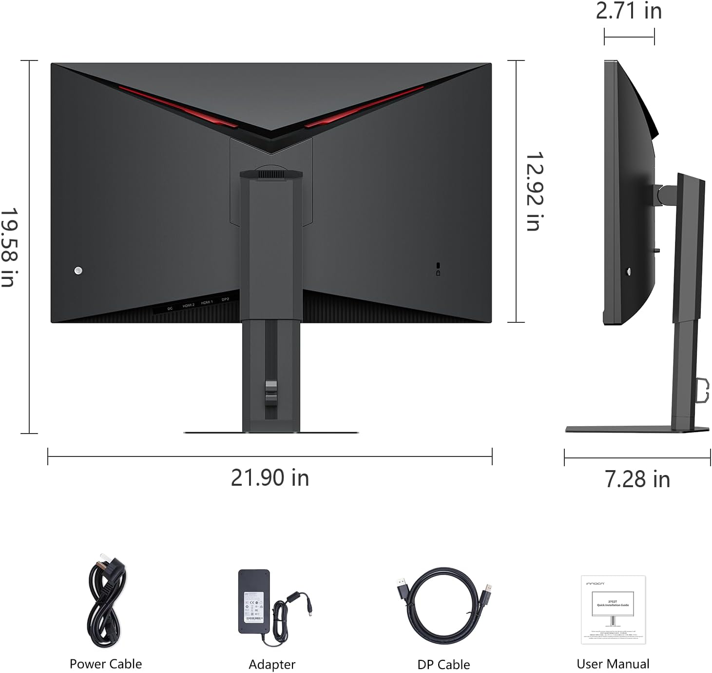 Thumbnail 6 de INNOCN 25G2S Plus 24.5" 240Hz Gaming Monitor