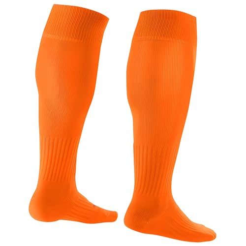 Detalle de Nike Classic II Cushion Over-The-Calf Socks - Safety Orange/Black (SX5728-816, S)