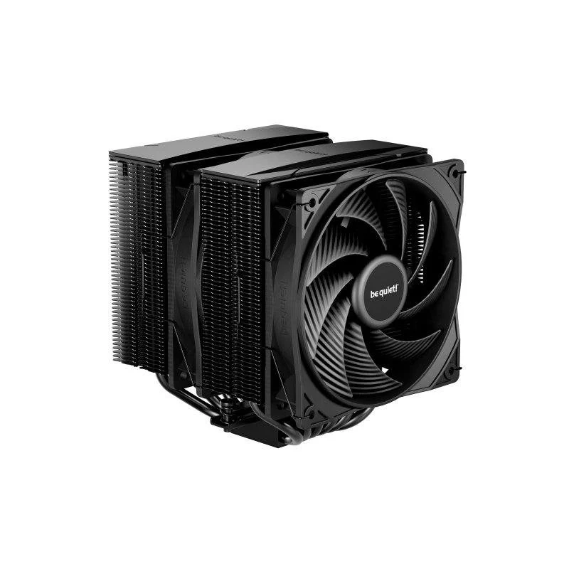 Detalle de Be quiet! Pure Rock Pro 3 Black – Refrigeración de aire para CPU con doble ventilador 120 mm
