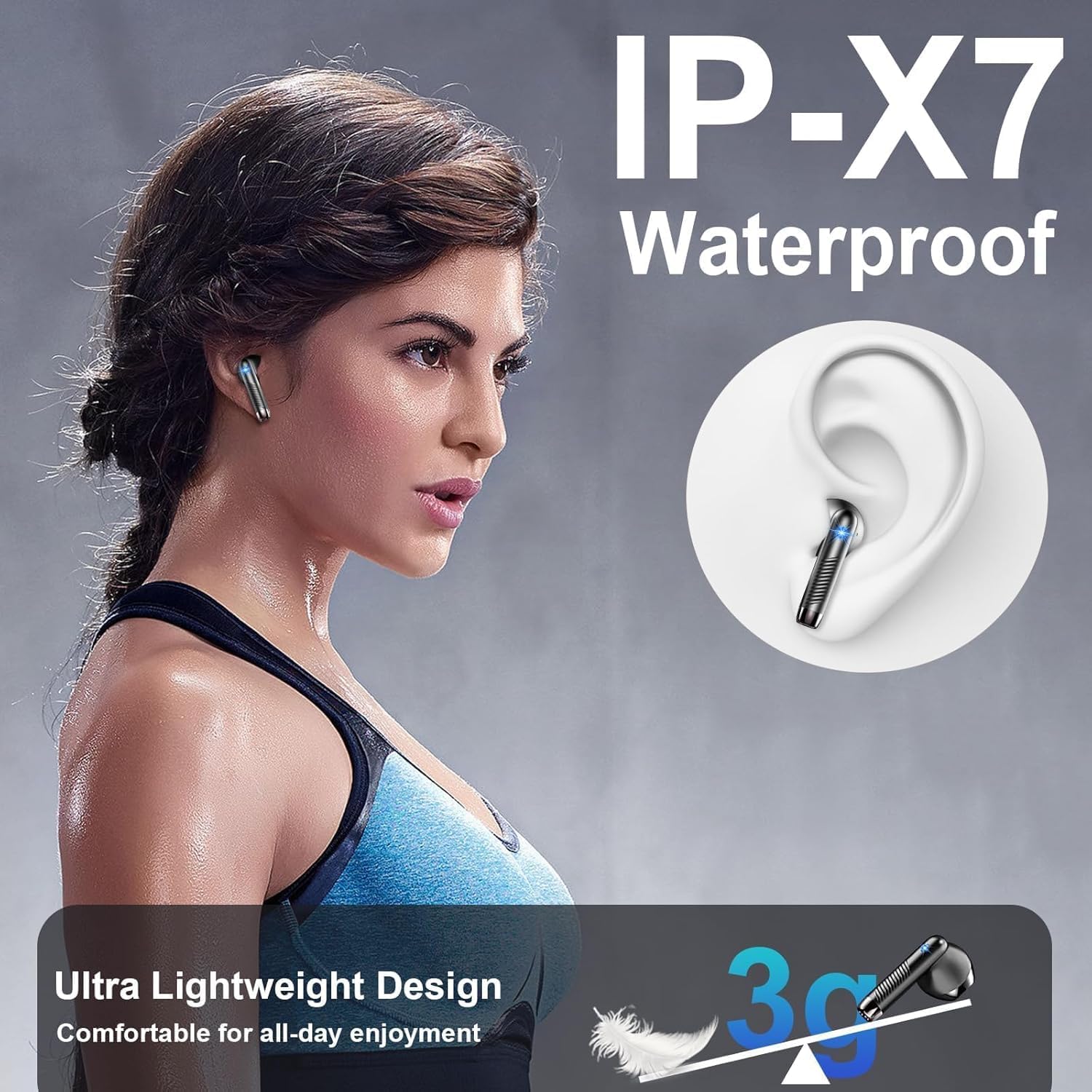 Thumbnail 4 de Ecouteurs Bluetooth sans Fil 2026 42 h