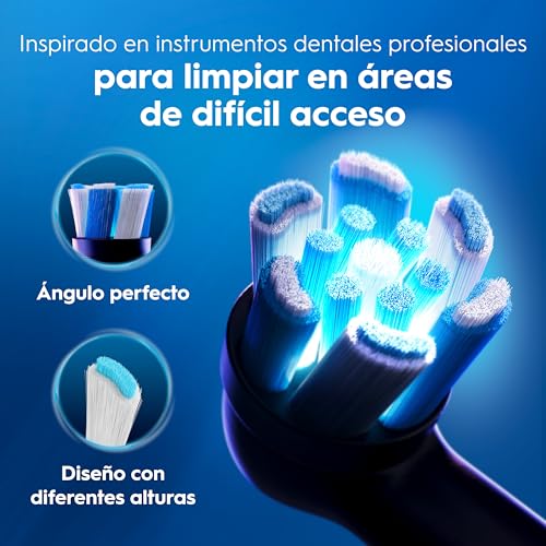 Thumbnail 12 de Oral-B iO 2 Cepillos de Dientes Eléctricos Negro y Rosa (Pack de 2)