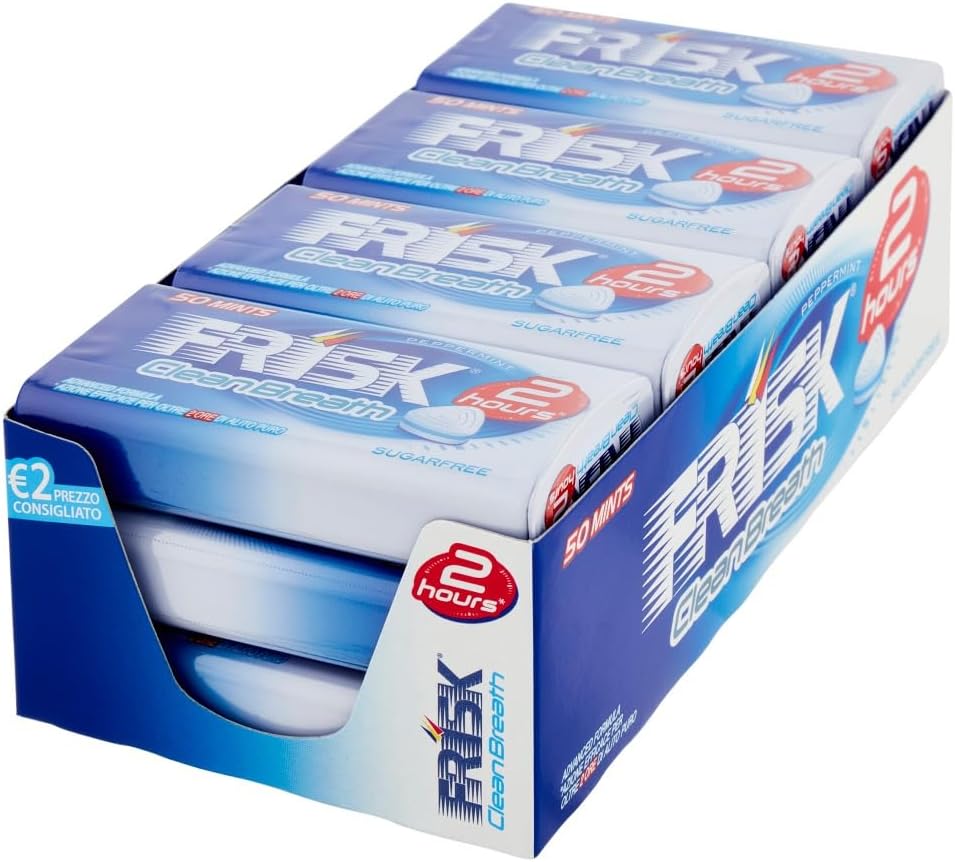 Detalle 2 de Frisk Clean Breath Caramelle 50 unità
