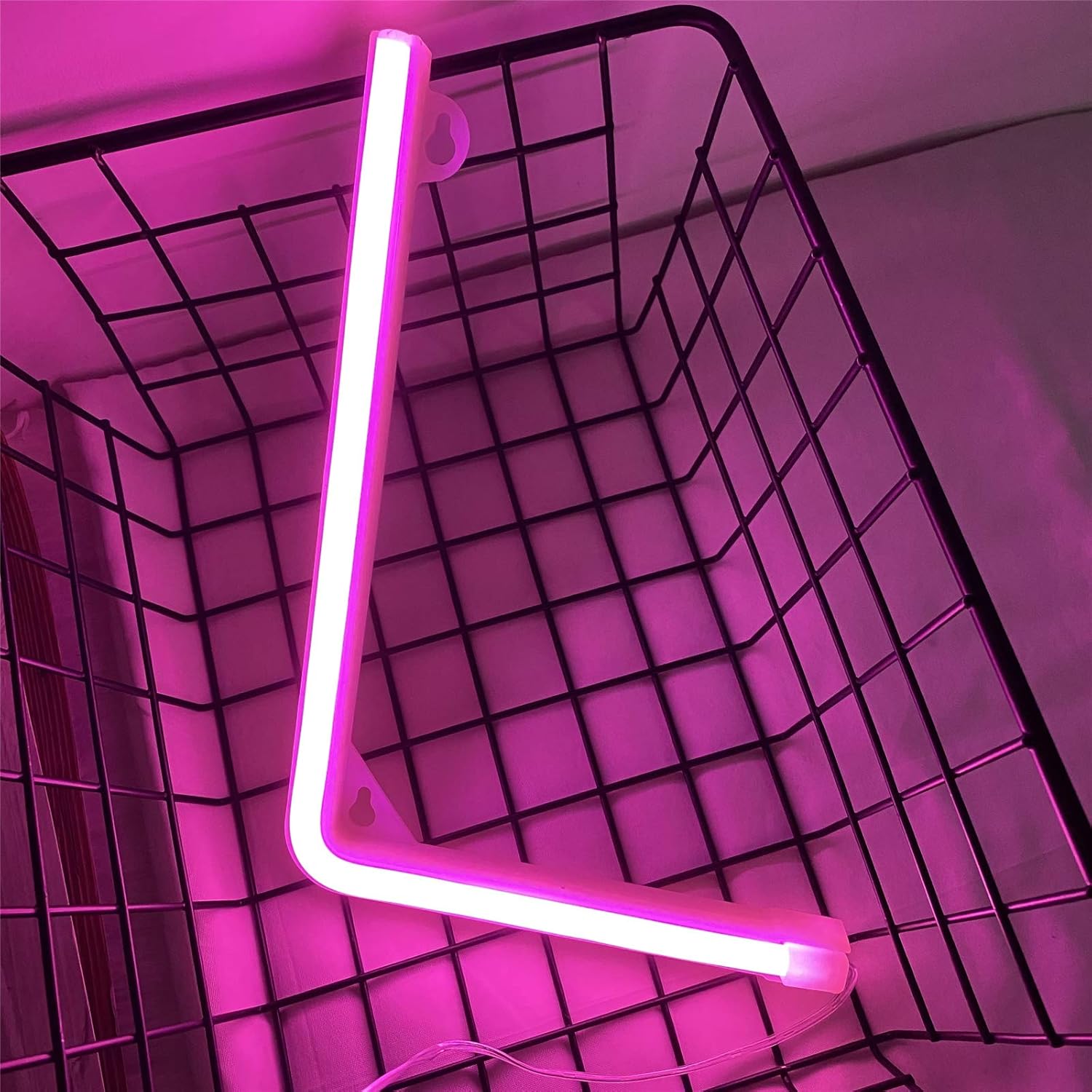 Thumbnail 2 de DWOOKE LED Letter Lights – Pink Neon Signs (A–Z) for Weddings, Parties and More