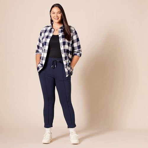 Thumbnail 7 de Amazon Essentials Débardeur Coupe Ajustée Femme, Lot de 2 - Blanc Rayures/Noir, S