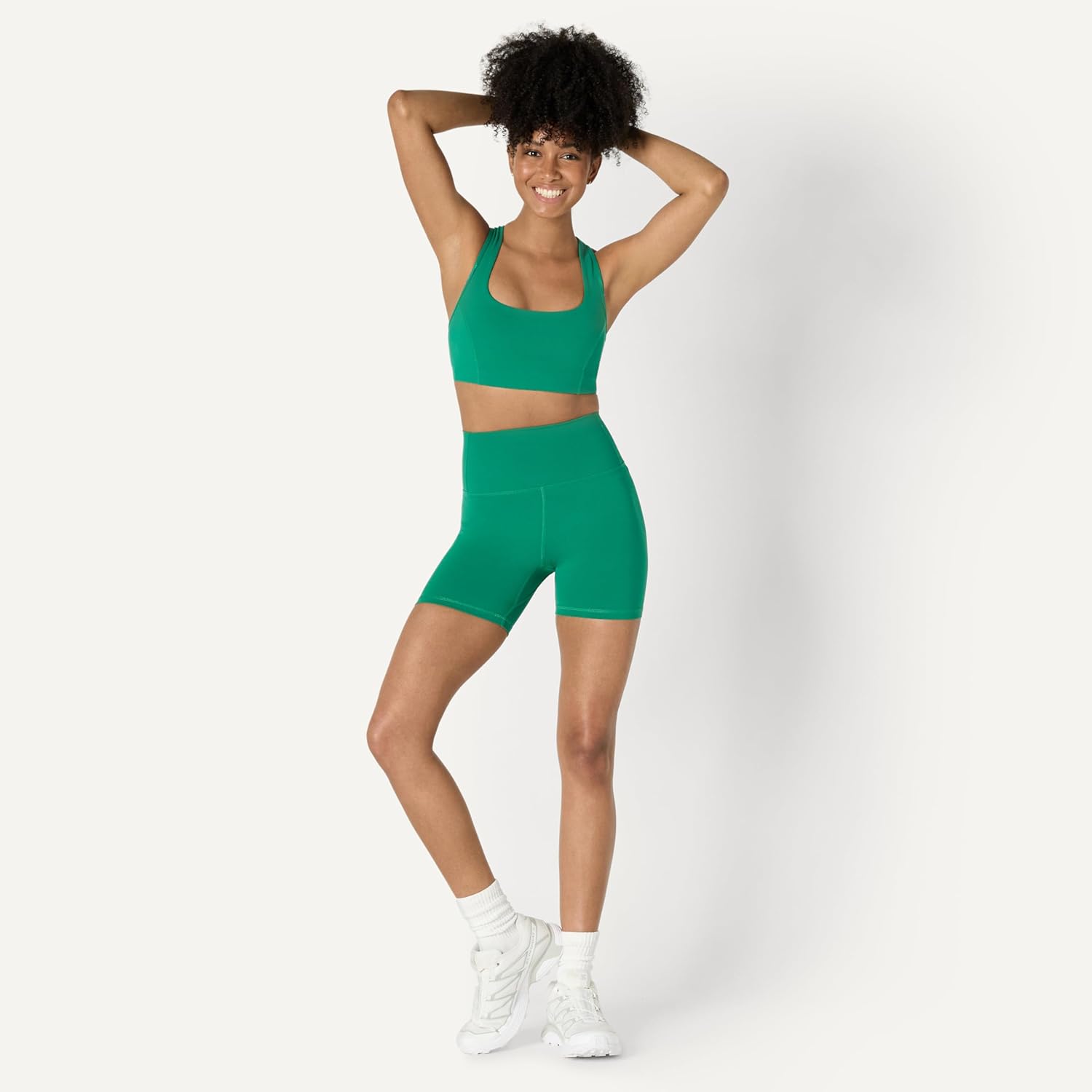 Thumbnail 4 de Amazon Essentials Women’s Active FormFlex Light Support Sports Bra (Square Neck, Racerback)