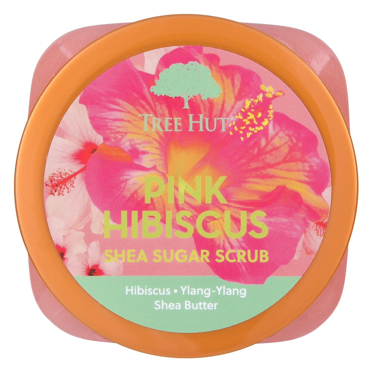 Thumbnail 1 de Tree Hut Pink Hibiscus Shea Sugar Scrub (532 ml) – Zuckerpeeling für sanfte, hydratisierte Haut