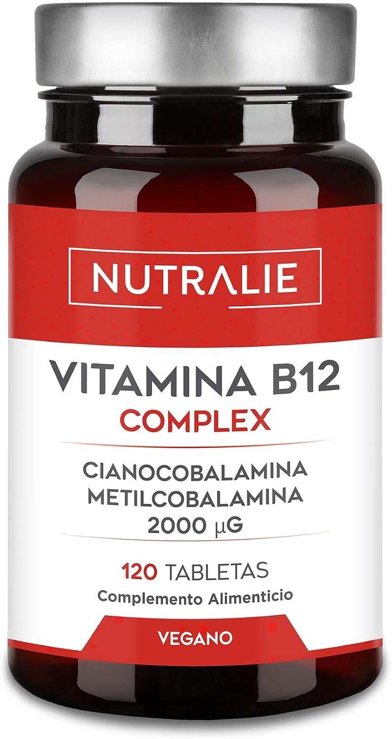 Detalle de NUTRALIE Vitamina B12 Vegana 2000mcg 120 comprimidos