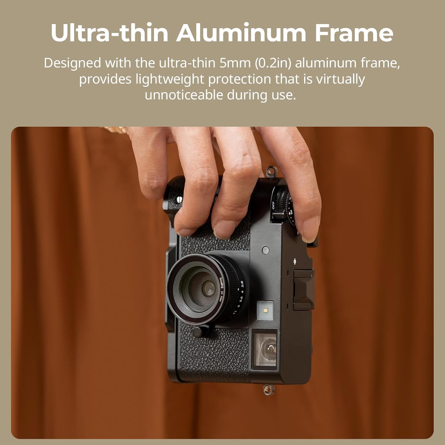 Thumbnail 4 de SMALLRIG Filtre UV Magnétique FUJIFILM X Half 5 mm cadre