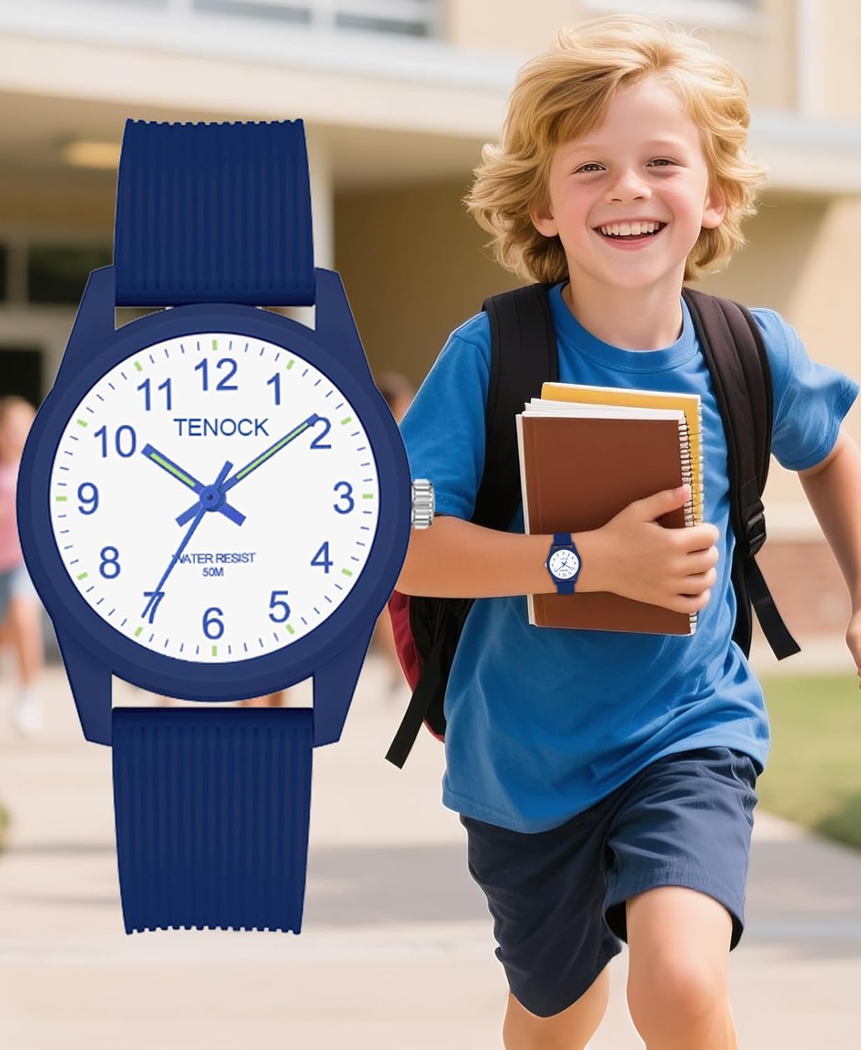 Detalle de TENOCK Reloj para Niños 50m impermeable