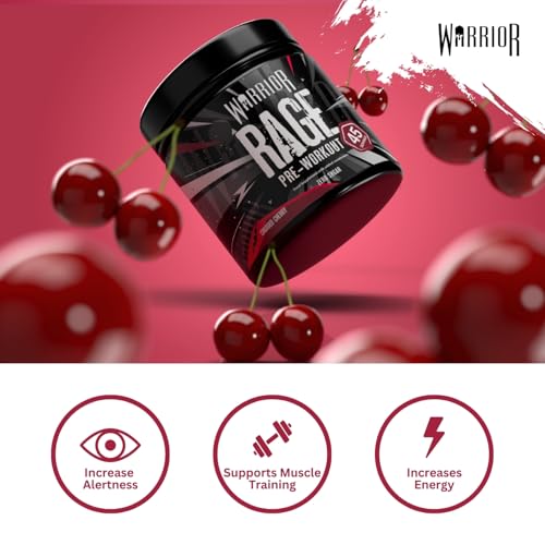 Thumbnail 3 de Warrior Rage Pre Workout Powder 392g: High-Strength Energy, Focus and Endurance