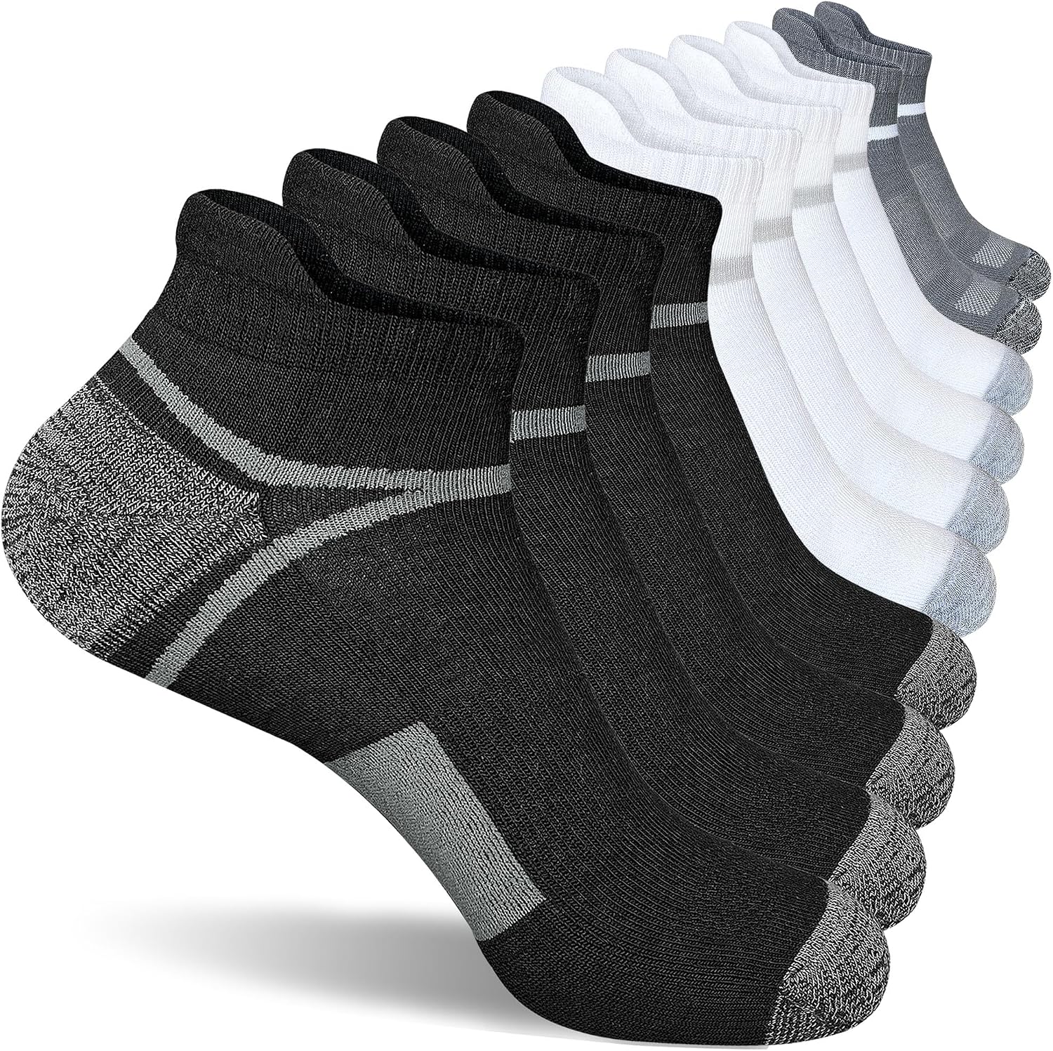 Detalle de suaskk Anti-Blister Running Socks, 5 Pairs
