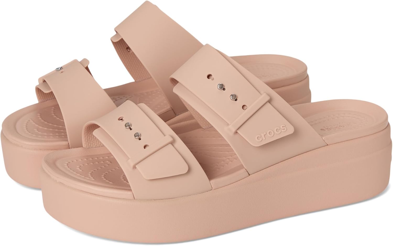Thumbnail 6 de Crocs Brooklyn Buckle Sandalo da donna con zeppa bassa LiteRide