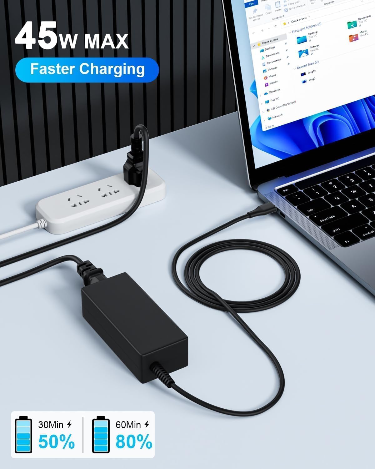 Thumbnail 2 de SKOTSLYE 45W USB‑C Laptop Charger
