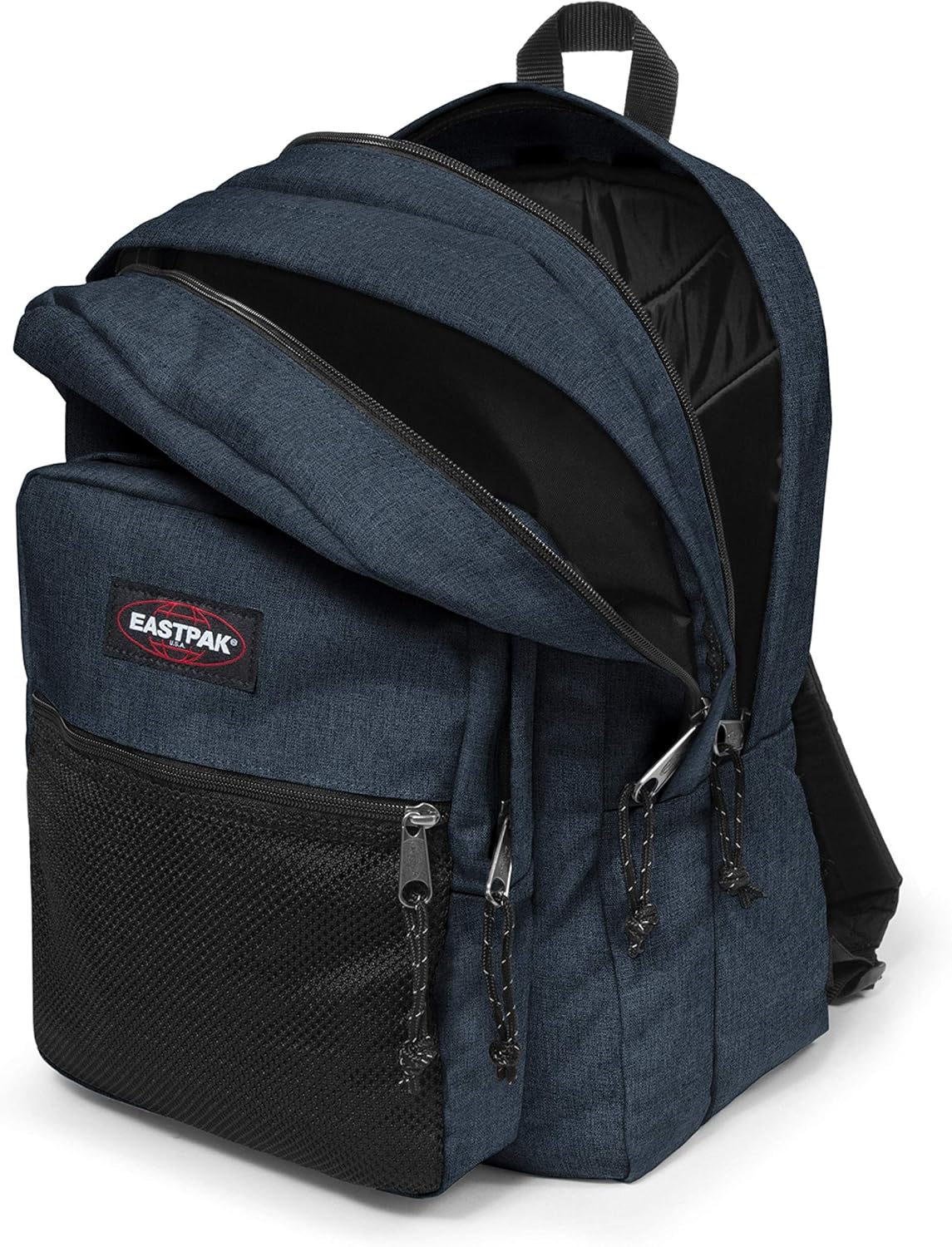 Thumbnail 1 de EASTPAK PINNACLE Sac à dos — design denim, confort et protection contre la pluie