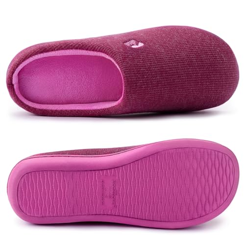 Thumbnail 2 de RockDove Women's Original Two-Tone Memory Foam Slipper (Rose Carmine, 5/6)
