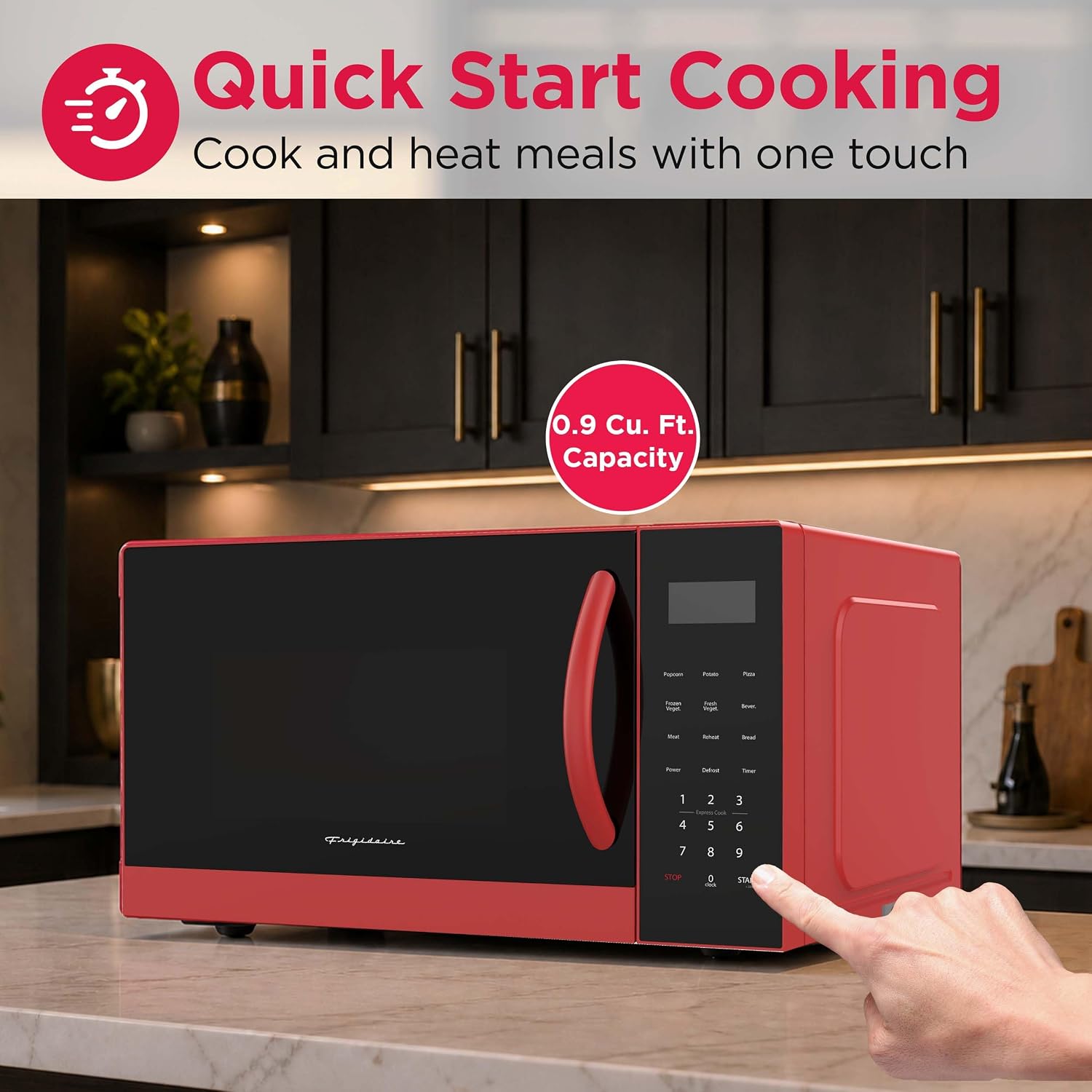 Detalle 2 de Frigidaire microwave oven 900 watts