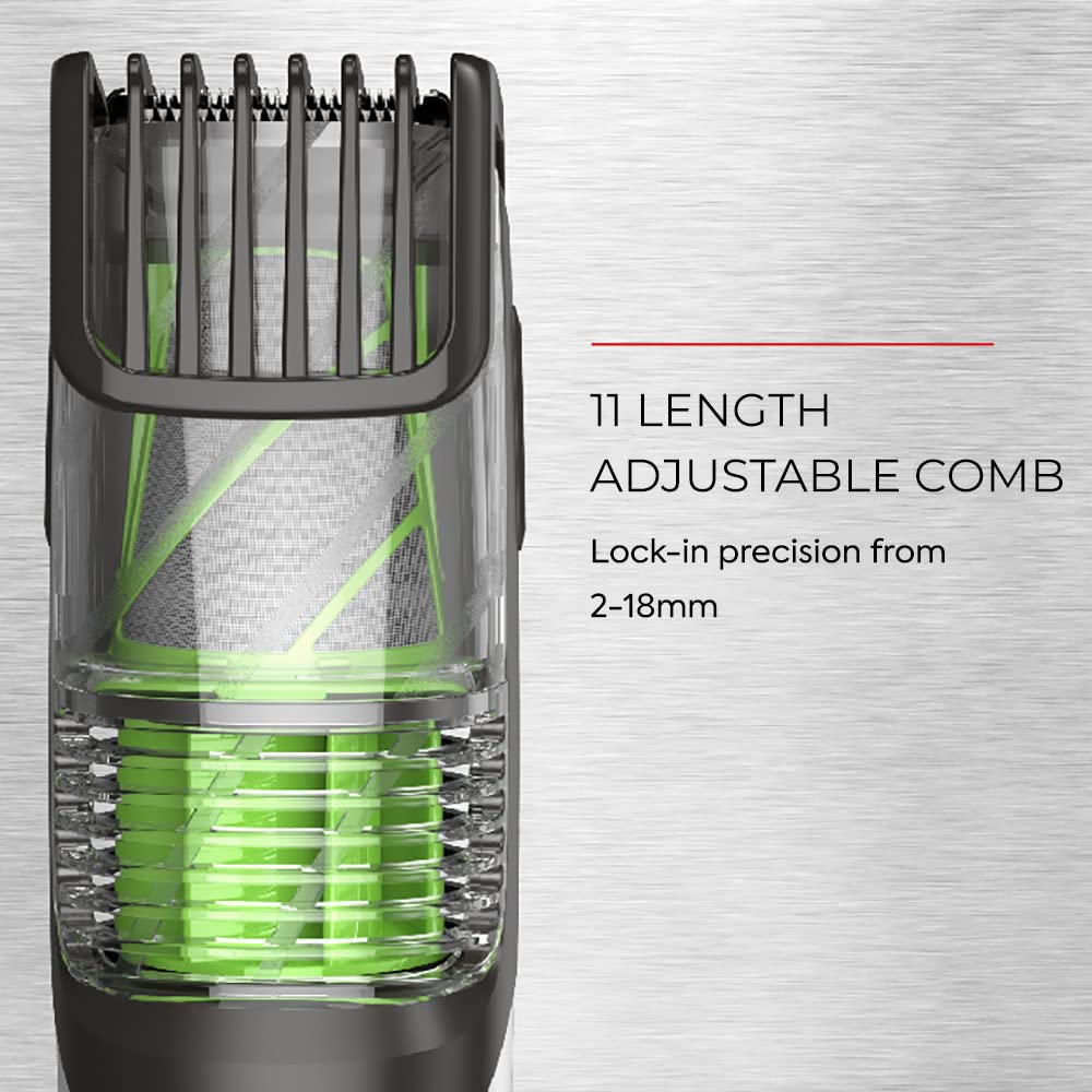 Thumbnail 4 de Remington Vacuum Beard Trimmer 90 min ⌔📏