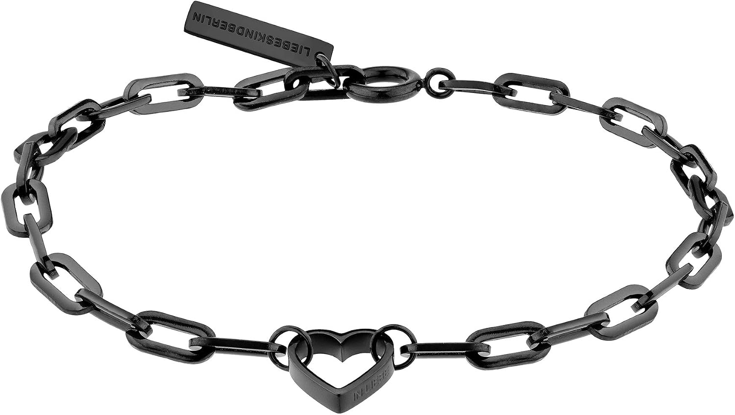 Thumbnail 6 de LIEBESKIND BERLIN Herz-Schmuck: Edelstahl-Armband mit Herzanhänger – Damen, farbige Ausführungen