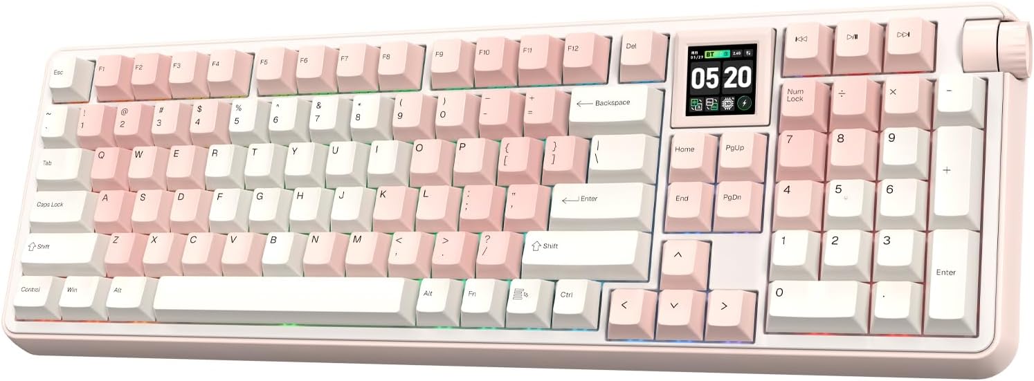 Detalle de EPOMAKER Wireless Gaming Keyboard RT100 PRO