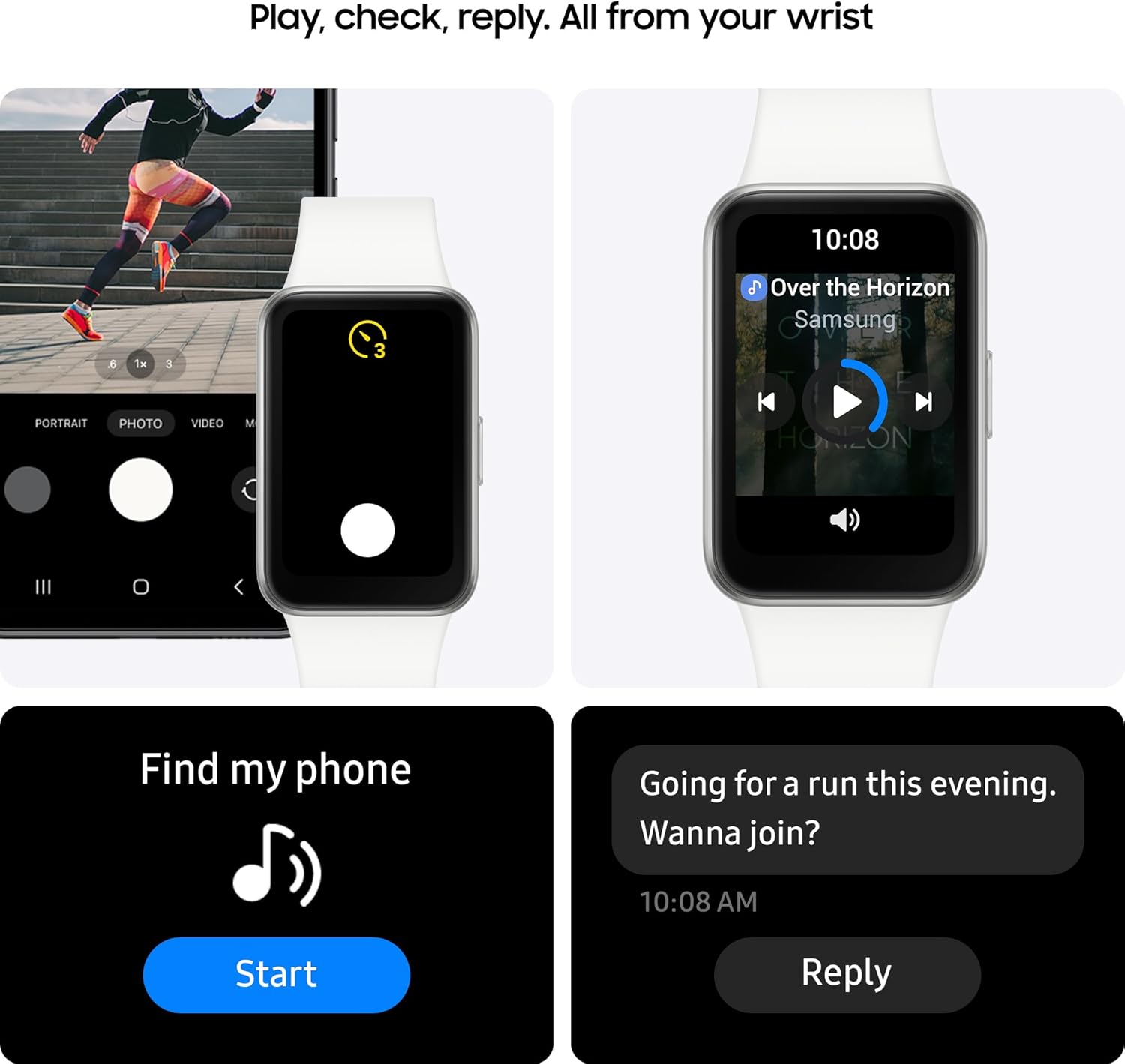 Thumbnail 6 de Samsung Galaxy Fit3: Smartwatch & Fitness Tracker with 1.6" AMOLED Display