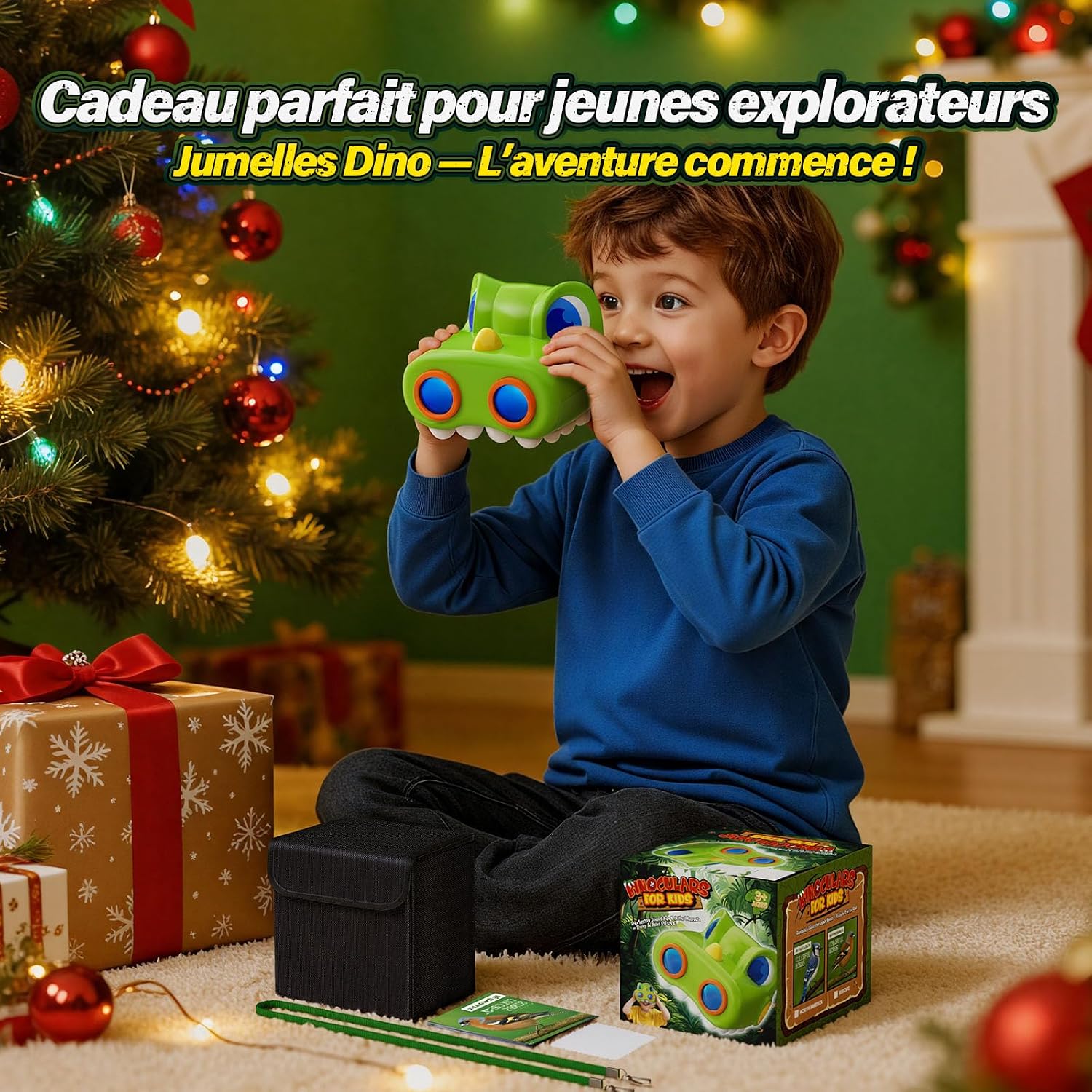 Thumbnail 6 de Jumelles Dinosaure Enfant