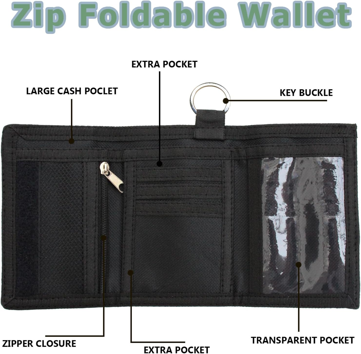 Thumbnail 3 de Bogoro Kinder Slim Portmonee mit RFID-Schutz und Schlüsselanhänger – Bogoro Bogoro Portmonee Kinder Slim Geldbeutel aus Leder