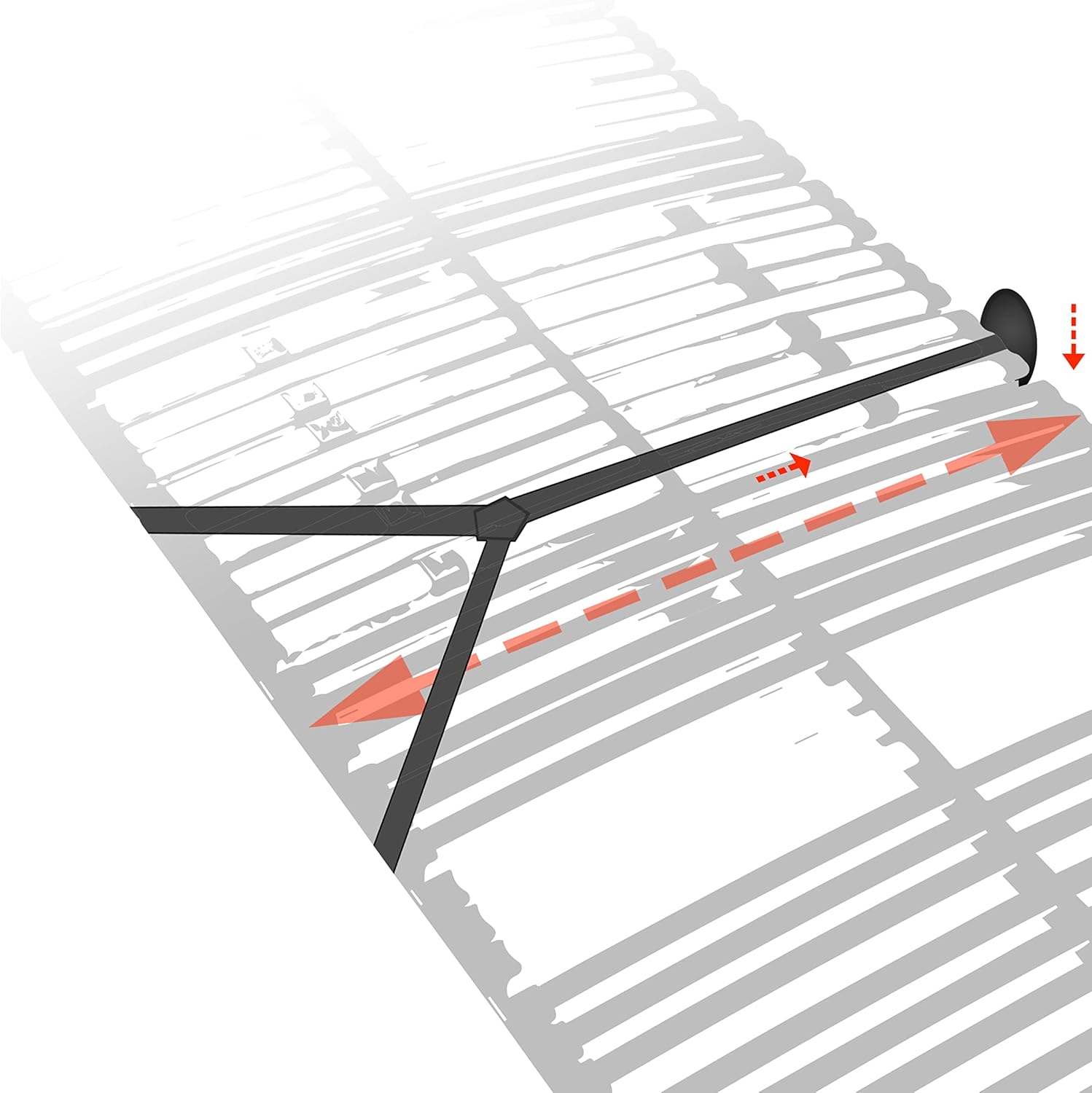 Thumbnail 2 de KESSER® Riel de Cuna 100cm - Barandilla para Niños 🛏️