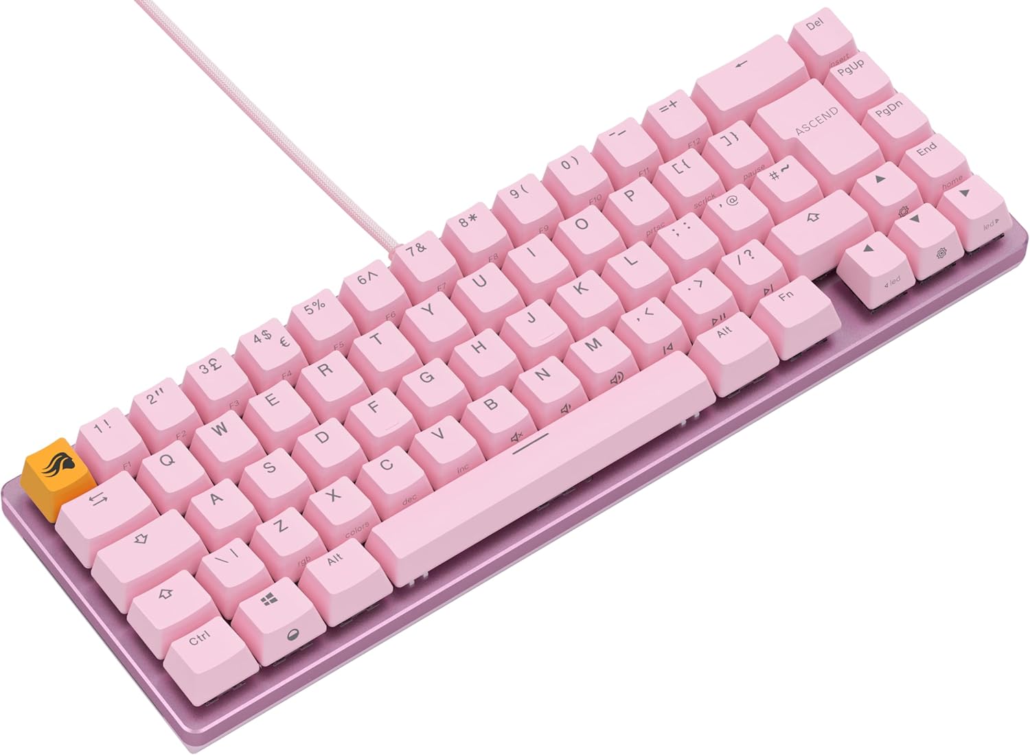 Thumbnail 3 de Glorious GMMK 2 Compact 65% - Teclado mecánico RGB rosa