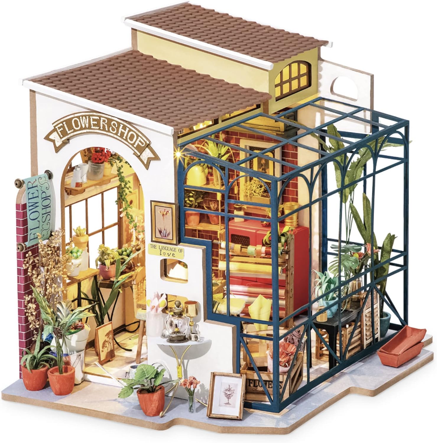 Thumbnail 4 de Emily´s Flower Shop DIY Miniature House