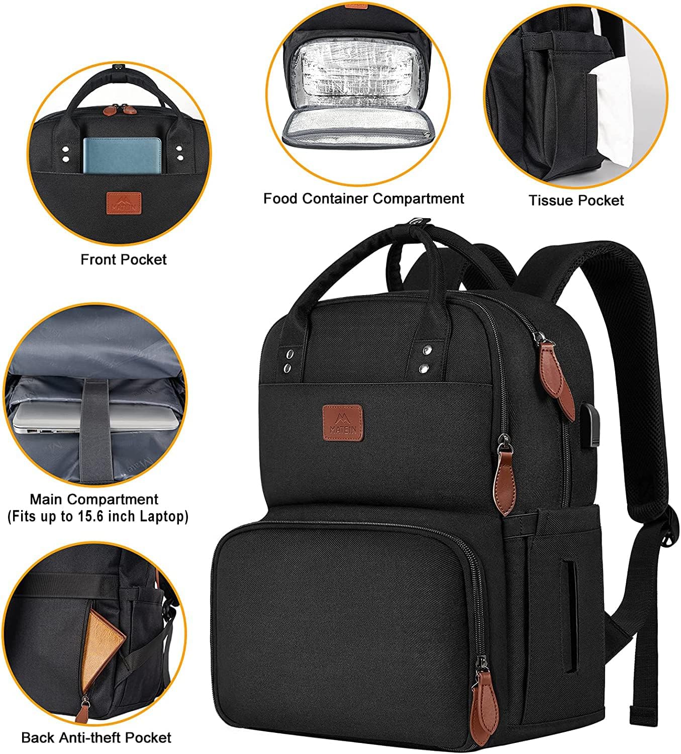 Thumbnail 4 de MATEIN Mochila picnic 15.6"