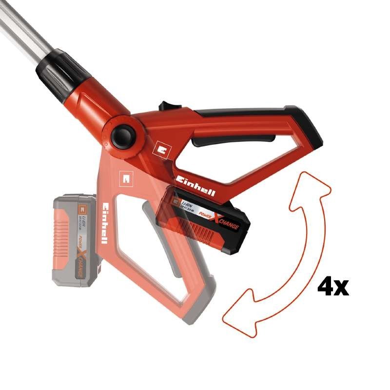 Thumbnail 2 de Einhell GE-HC 18 Li T-Solo Multiherramienta a batería 18V (podadora y cortasetos)