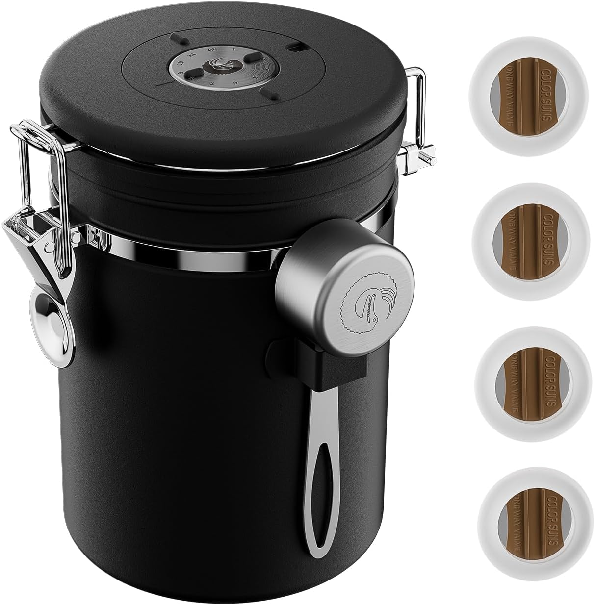 Thumbnail 1 de Coffee Gator Kaffeedose Edelstahl