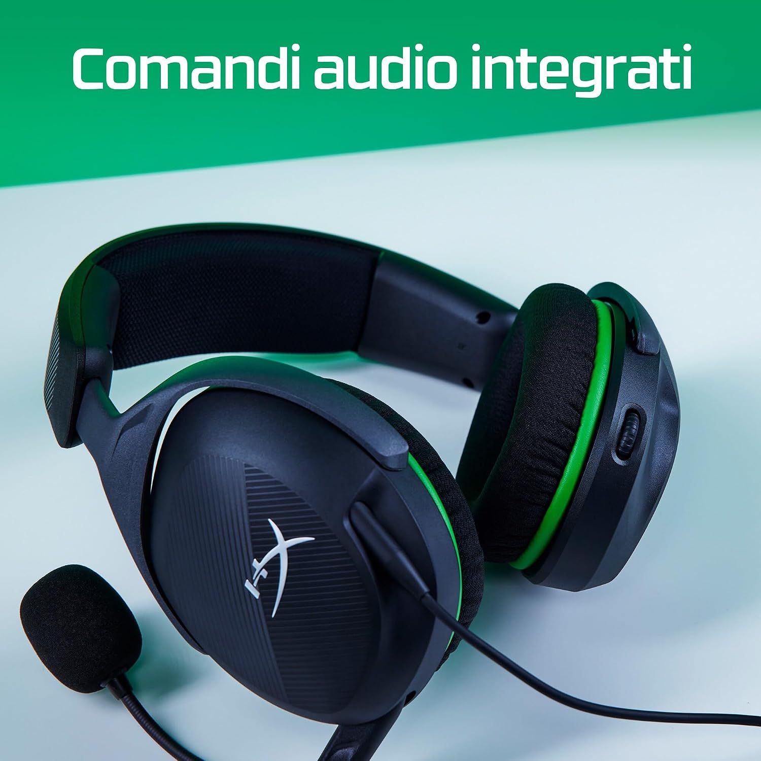 Thumbnail 3 de HyperX CloudX Stinger II Core cuffie gaming cablate 3,5 mm per Xbox, nero
