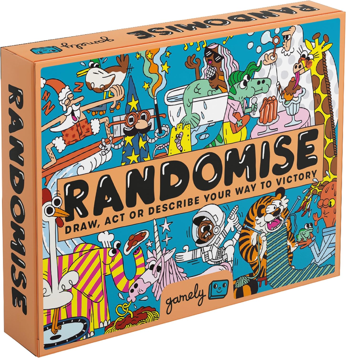 Thumbnail 6 de Randomise: The pocket-sized party game of acting, drawing and describing
