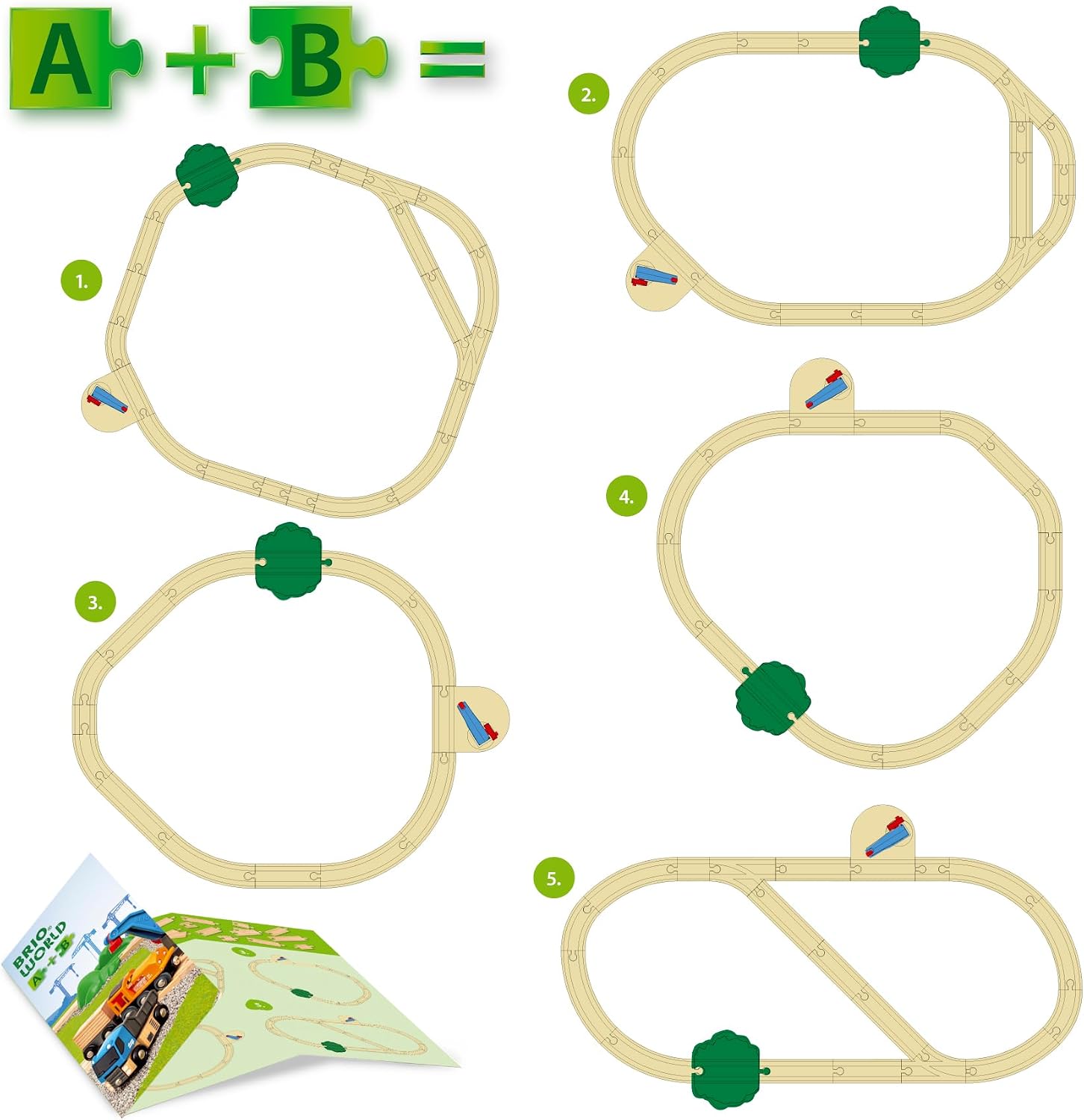 Detalle de BRIO toy train set 36028