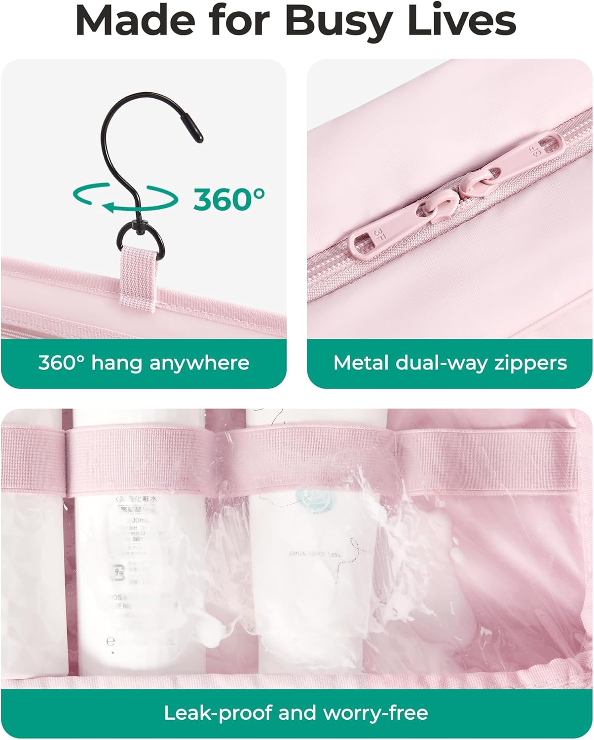 Thumbnail 4 de BAGSMART Travel Toiletry Bag 11.42